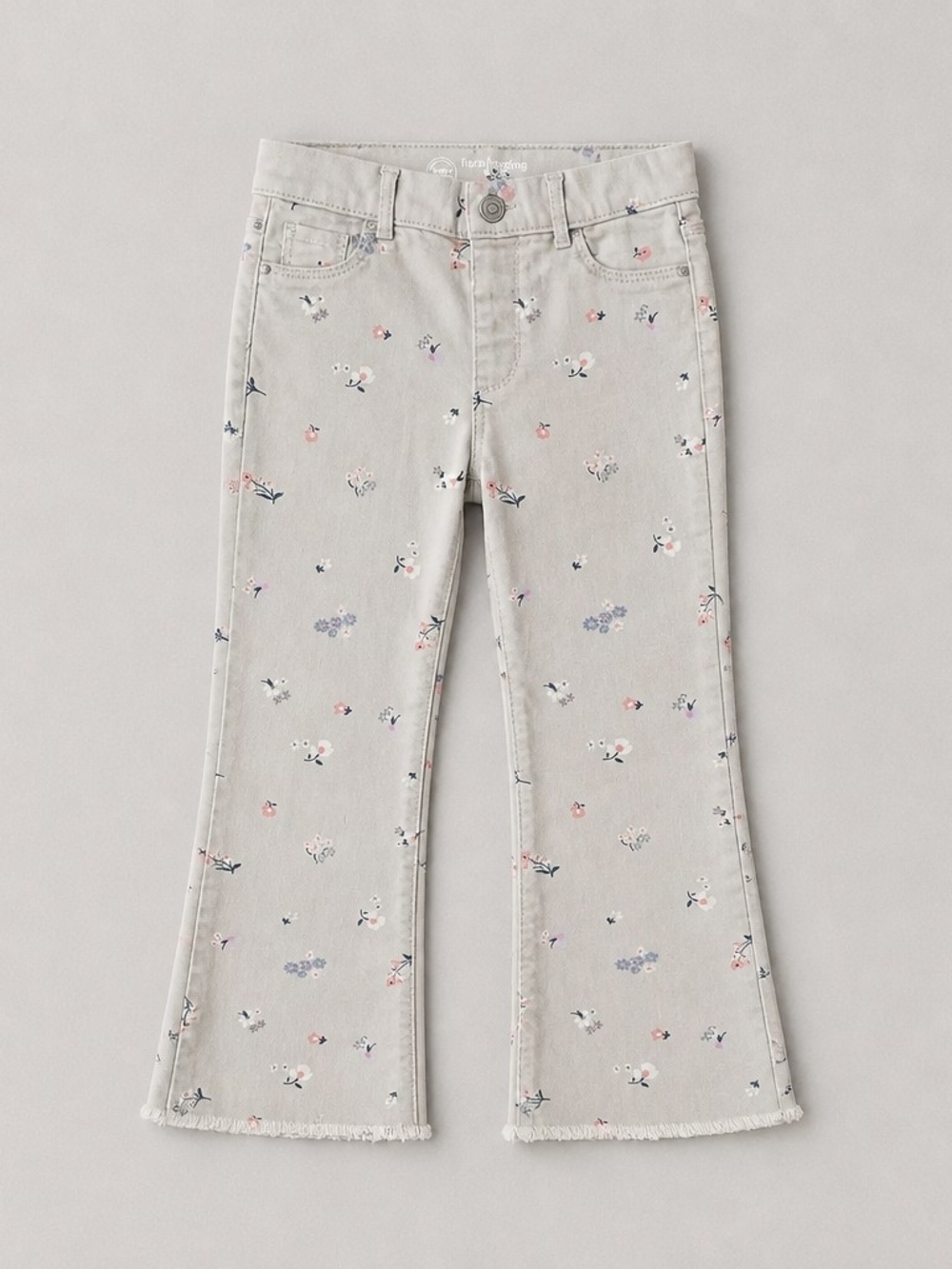 wonder nation Girls  Floral Flared Jeggings